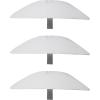 Champion Sports Bolco Style Safety Set of 3 Baseball Bases (15″ x 15” x 2.5”)