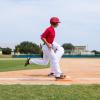 Champion Sports Hollywood Style Impact Double First Base – Solid One Piece Molded Construction – Rubber Double First Base – Ground Anchors Not Included,Orange