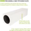 Champion Sports Pro Model 4-Way Pitcher’s Box