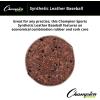 Champion Sports Syntex Leather Baseball Set: Dozen Indoor/Outdoor Syntex Leather Official League Baseballs for Practice Training or Real Game – Pack of 12