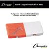 Champion Sports Youth League Double First Base 28″x14″x2″, – Foam Filled Base, PVC Coated Nylon Durable Surface Youth Double First Base – 3 Nylon Straps and Metal Spikes Included