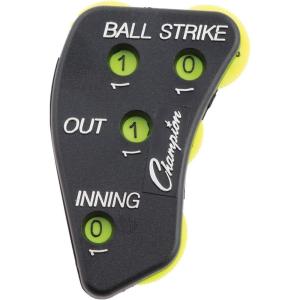 Champion Sports Baseball Umpire 4-Wheel Call Order Indicator, Black