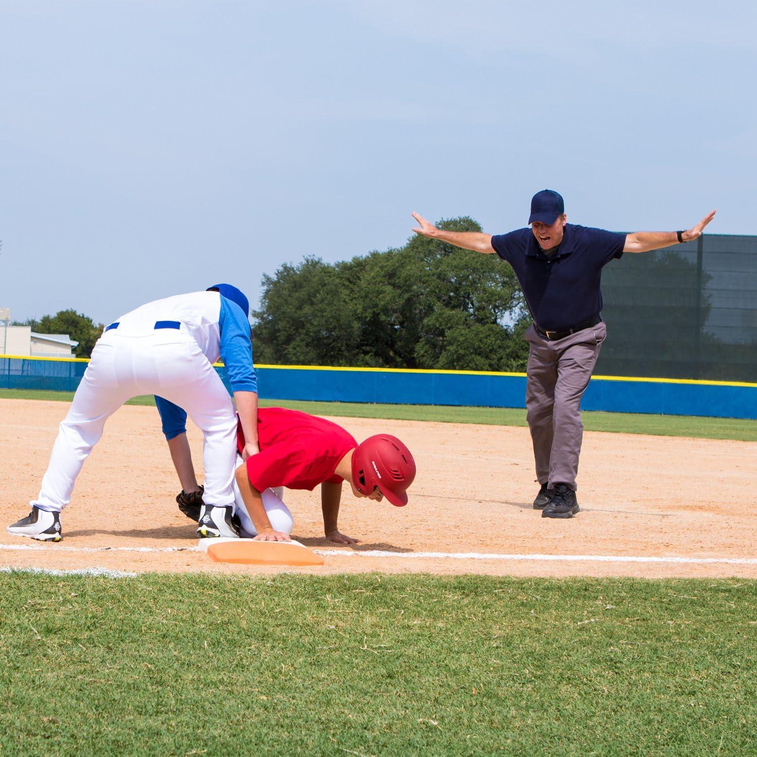 image:imageChampion Sports Double First Base Break Away Base with Ground Anchor System Full Size Double Base Set With Break Away Feature Double Base Set With Release Upon Inpact Design