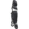 Champion Sports 13″L Double Knee Full Wing Shin Guards with Wrap-around Padding – Ages: 9-12