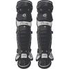 Champion Sports 13″L Double Knee Full Wing Shin Guards with Wrap-around Padding – Ages: 9-12