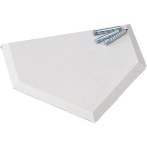 Champion Sports E-Z Slide Homeplate with Spikes – Official Softball Homeplate
