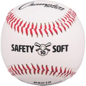 Champion Sports Syntex Leather Cover Official Size and Weight Soft Compression Baseballs – Polyurethane Center – Pack of 12 – Level 10 (Ages 12+)