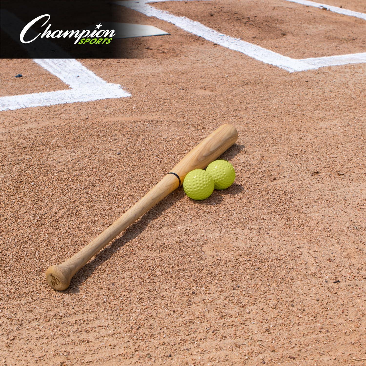 image:imageChampion Sports Dimpled Pitching Machine SoftballOptic Yellow