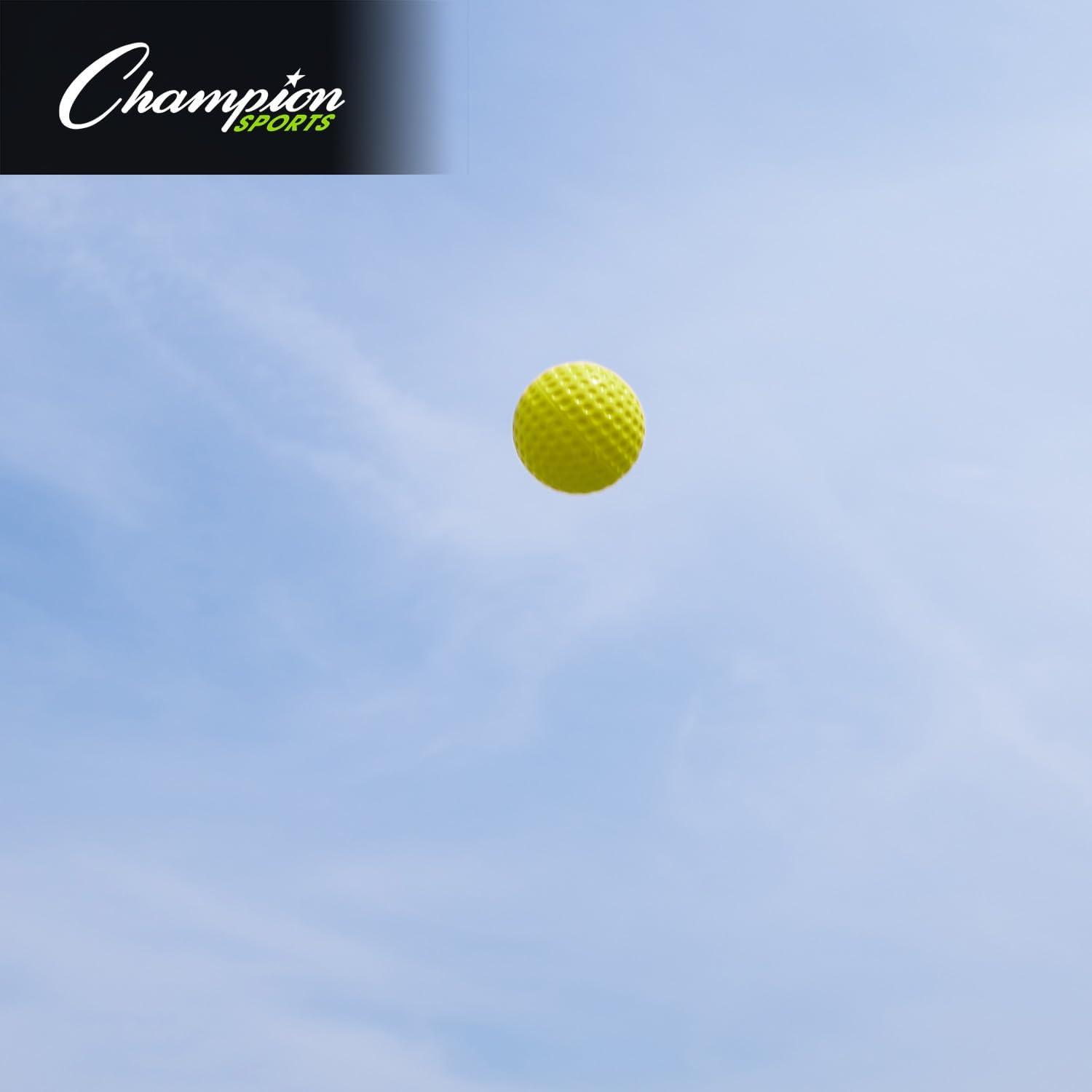 image:imageChampion Sports Dimpled Pitching Machine SoftballOptic Yellow