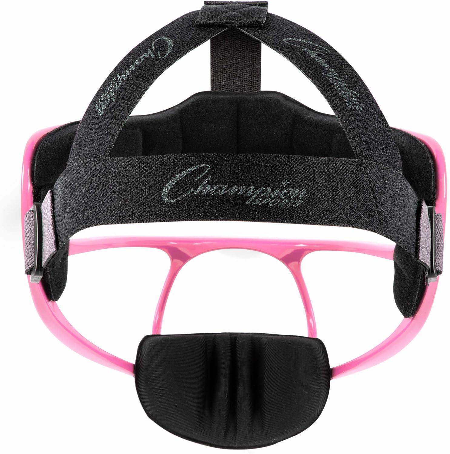 image:imageChampion Sports Ultralight Magnesium Softball Fielders Mask Youth amp Adult Sizes 8oz Lightweight Protective Face GuardPink