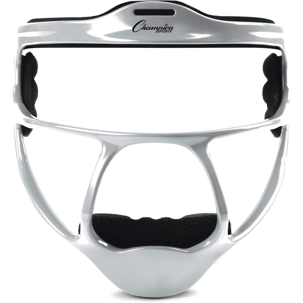 image:imageChampion Sports Ultralight Magnesium Softball Fielders Mask Youth amp Adult Sizes 8oz Lightweight Protective Face GuardSilver