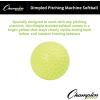 Champion Sports Dimpled Pitching Machine Softball(Optic Yellow)