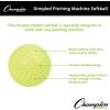 Champion Sports Dimpled Pitching Machine Softball(Optic Yellow)