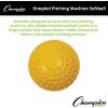 Champion Sports Dimpled Pitching Machine Softball(Yellow)