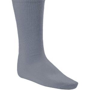 Champion Sports Rhino All Sport Socks – Machine Washable Cushioned Tube Sock for Baseball,Football,Soccer, Stay-in-Place Fit(Gray)