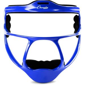 Champion Sports Ultralight Magnesium Softball Fielder’s Mask – Youth & Adult Sizes, 8oz Lightweight Protective Face Guard(Blue)