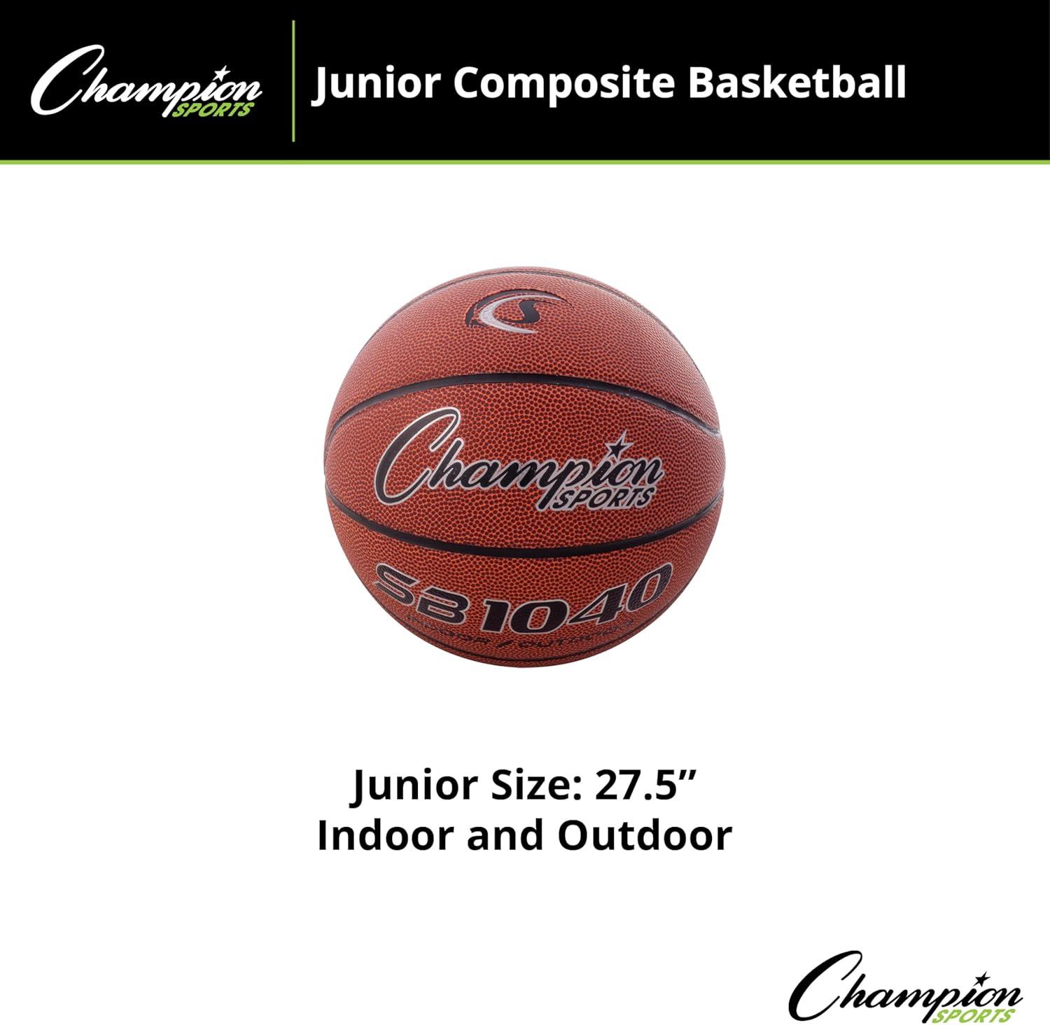 image:imageChampion Sports Composite Game BasketballsJunior Size 5 275