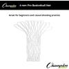 Champion Sports 4mm – 50gm – Basketball Net – Braided Nylon – White