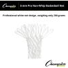 Champion Sports 6mm – 200gm – Basketball Net – Non-Whip Loops – Whiite