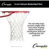 Champion Sports 6mm – 228gm – Basketball Net – Non-Whip Action – Whiite