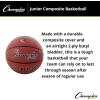 Champion Sports Composite Game Basketballs(Junior (Size 5 – 27.5″))