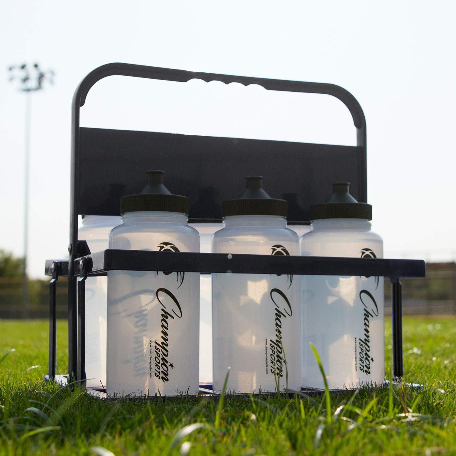image:imageChampion Sports Collapsible Water Bottle Carrier Black StandardStandard Pack of 12