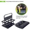 Champion Sports Collapsible Water Bottle Carrier Black, Standard(Standard (Pack of 12))