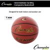 Champion Sports Composite Game Basketballs, Cordley Composite Basketballs(Size 6)