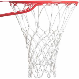 Champion Sports 7mm – 250gm – Basketball Net – Non-Whip Loops – Whiite