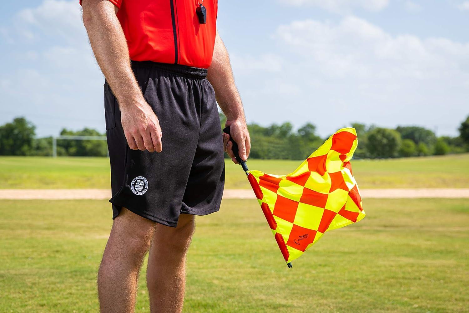 image:imageChampion Sports Official Soccer Diamond Linesmans Flag Set of 2 with Carry Case