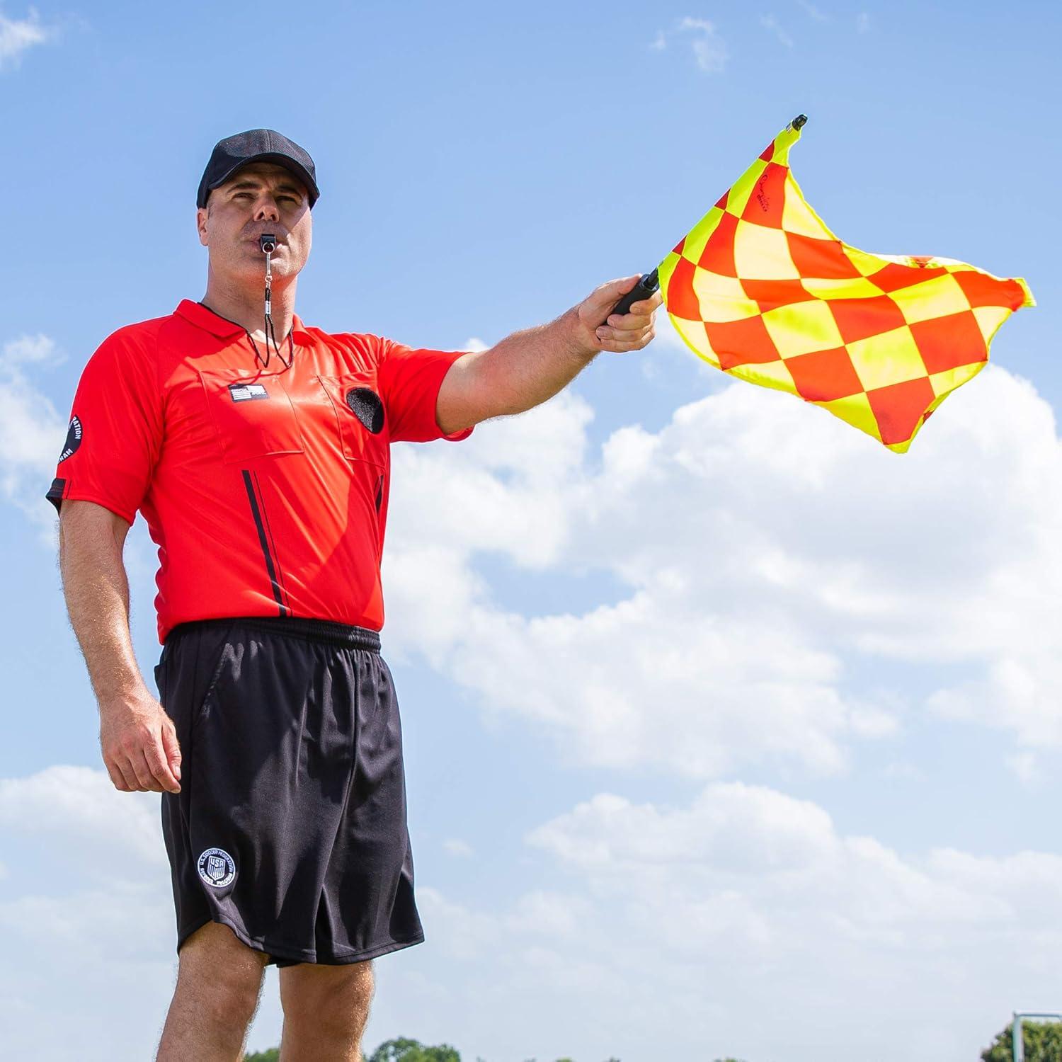 image:imageChampion Sports Official Soccer Diamond Linesmans Flag Set of 2 with Carry Case