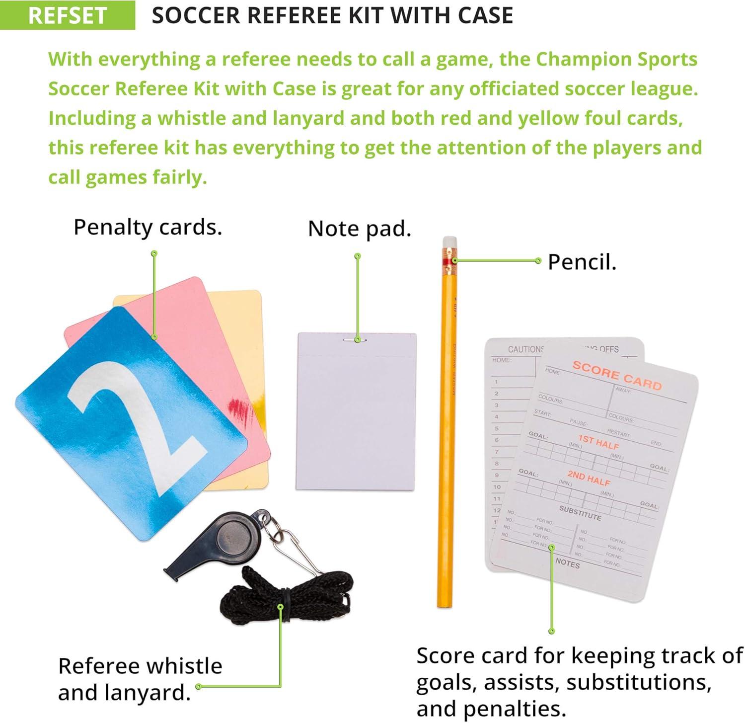 image:imageChampion Sports REFSET Soccer Referee Kit with Case