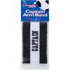 Champion Sports Adult Captain’s Arm Band, Black – Unisex Woven Elastic Nylon Captain Arm Bands for Soccer, Football, Basketball and More – Premium Team Sports Accessories for Men and Women