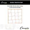 Champion Sports Official Size 4.0mm Soccer Net Pair (2) – Braided 5″ Square Polyethylene Netting