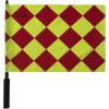Champion Sports Official Soccer Diamond Linesman’s Flag – Set of 2 with Carry Case