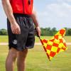 Champion Sports Official Soccer Diamond Linesman’s Flag – Set of 2 with Carry Case