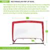 Champion Sports RG4837 Rectangular Pop-Up Goal, Orange