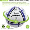 Champion Sports Soccer Ball(Blue/Black/White)