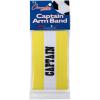 Champion Sports Soccer Captain’s Arm Band – Yellow/White – One size