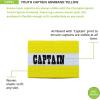 Champion Sports unisex teen Youth Size Captain Armband, Yellow, Youth US