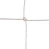 Pair of 3.5mm Twisted Soccer Nets by Champion Sports(White)