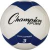 Champion Sports Challenger Soccer Ball(Blue/White)