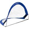 Champion Sports Extreme Pop-Up Soccer Goal with Carrying Bag, Portable Training Soccer Net with Anchoring Pegs, 1 Pair of Half Moon Mini Soccer Goals for Soccer Training – 30″ x 18″ x 18″