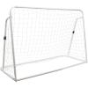 Champion Sports SG3IN1 3-in-1 Trainer Soccer Goal Set, White