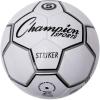 Champion Sports Striker Soccer Ball – PU Cover, Butyl Bladder, Machine-Stitched Panels, Durable Youth & Adult Soccer Ball for Practice or Play (Sizes 3, 4, 5)(Size 5)
