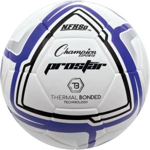 Champion Sports Soccer Ball(Blue/Black/White)