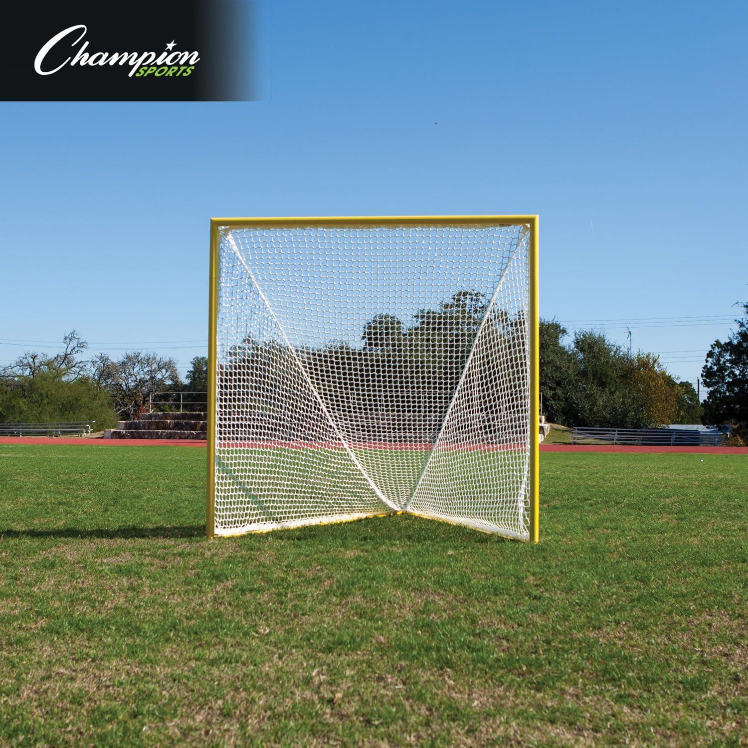 image:imageChampion Sports Lacrosse Goal Nets Official Size Nylon Net Replacement Multiple Styles8mm 2 pack