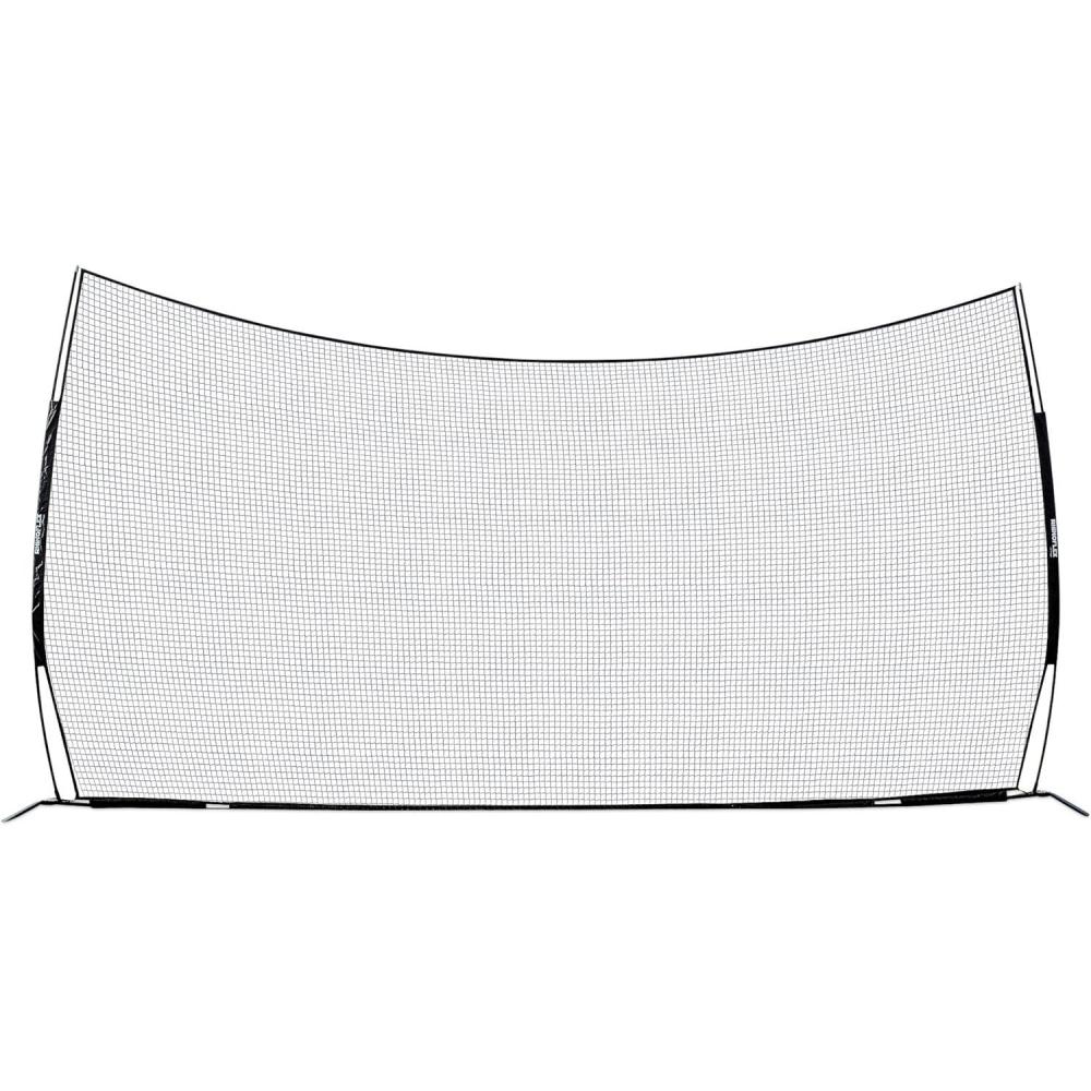 image:imageChampion Sports Baseball and Lacrosse Backstop Net Rhino Flex Goal Backstop Barrier Net Portable Ball Stop and Barrier Netting with Carry Bag Multiple Styles21 x 11