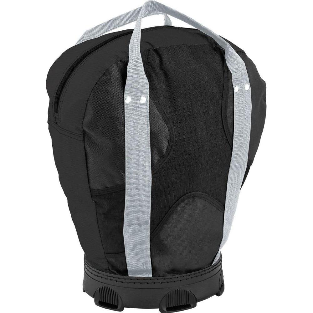 image:imageChampion Sports Lacrosse Ball Bag Nylon Sports Training Tote for Lacrosse Baseball and TennisGrayBlack