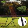 Champion Sports Lacrosse Bounce Target: Ball Return Net for Professional, College and Grade School Training, Practice and Drills – Improves Offense, Passing, and Shooting Accuracy Skill Set